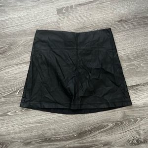 Abercrombie leather skirt